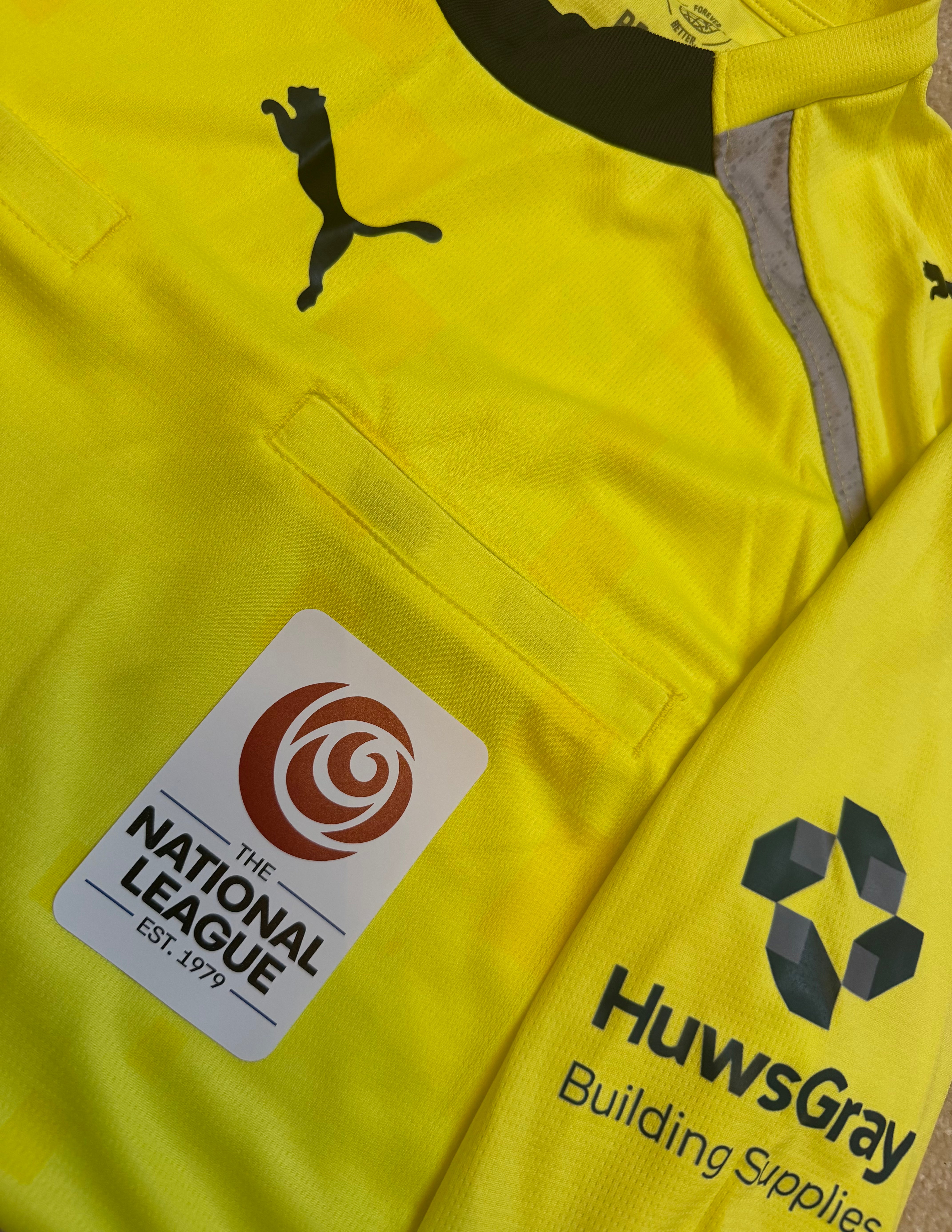 National League Silicone Badge