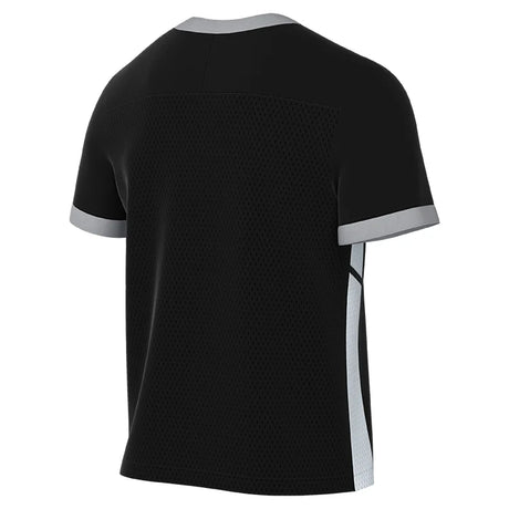 Nike black referee training top, back view