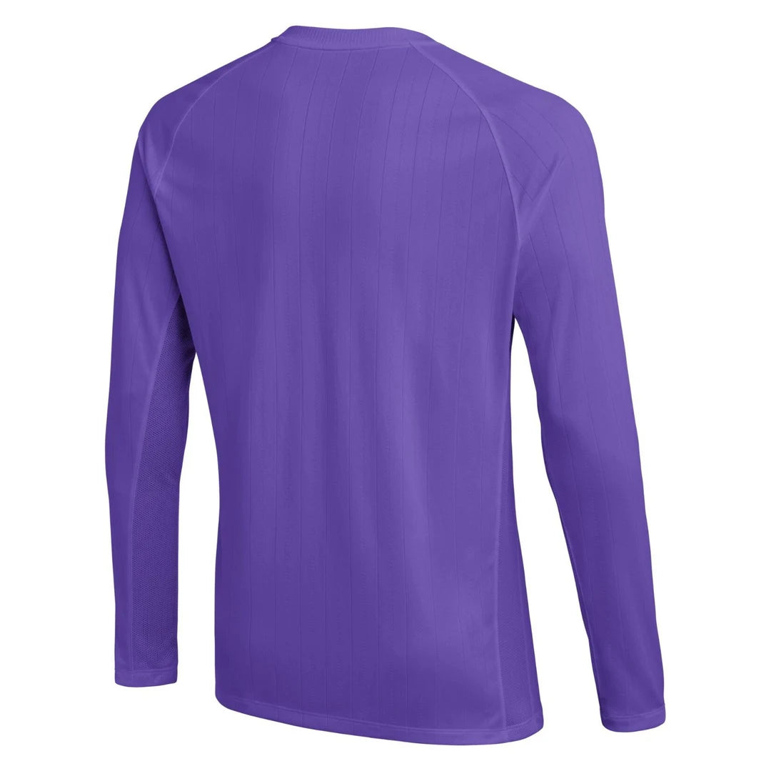 Nike 2026 long-sleeve referee shirt in Hyper Grape purple, back view