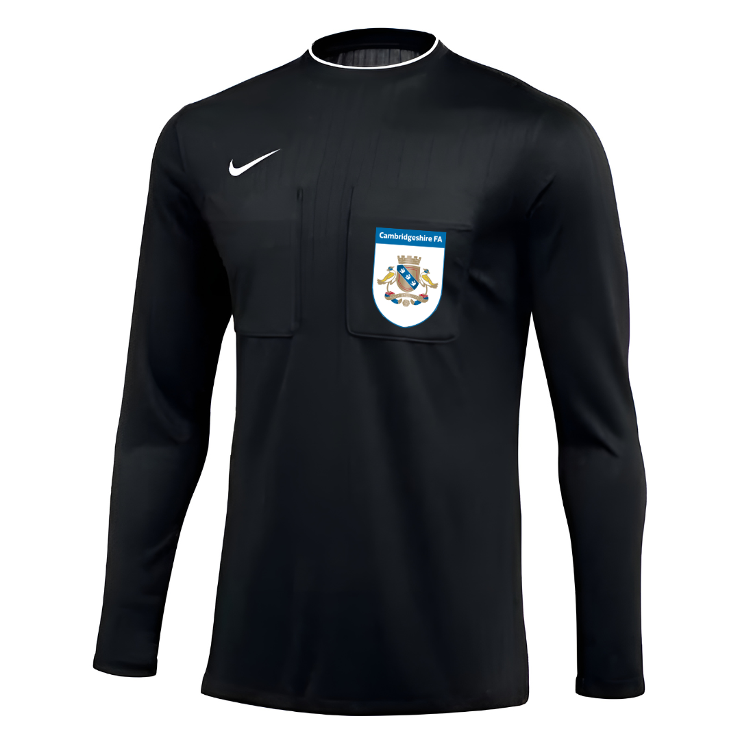 2022-26 Cambridgeshire FA Nike Referee Shirt L/S