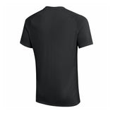 Nike 2026 short-sleeve referee shirt in black, back view