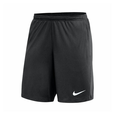 Nike 2026 black referee shorts, front view