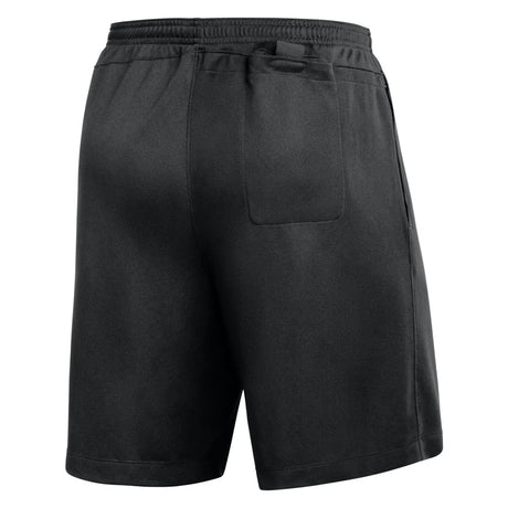 Nike 2026 black referee shorts, back view