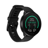 Polar Pacer black GPS running watch showing the nightly recharge screen