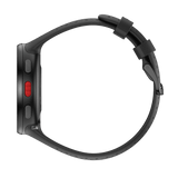 Polar Pacer Pro carbon grey GPS running watch, side profile