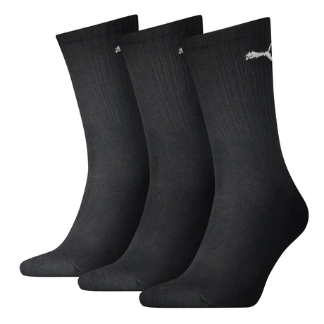 Puma black crew socks, 3-pack