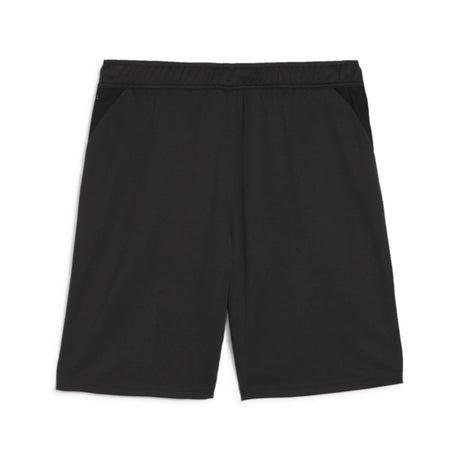 Puma black referee training shorts, back view