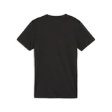Puma women's black referee training top, back view