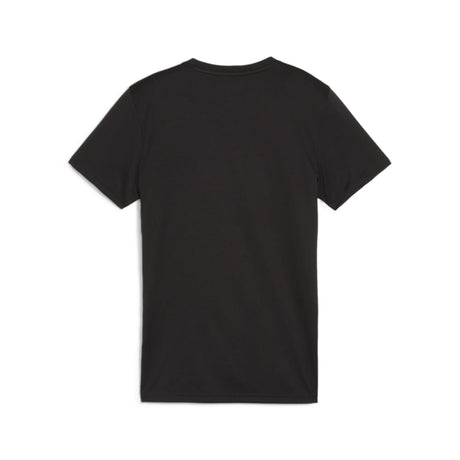 Puma women's black referee training top, back view