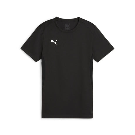 Puma women's black referee training top, front view
