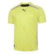Puma Pro DNA short-sleeve referee shirt in Lemon Sherbert, front view