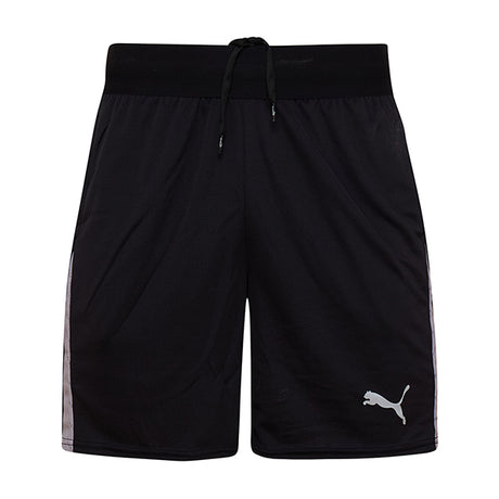 Puma black referee shorts, back view