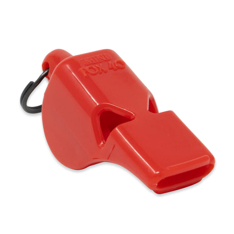 Fox 40 Mini referee whistle in red