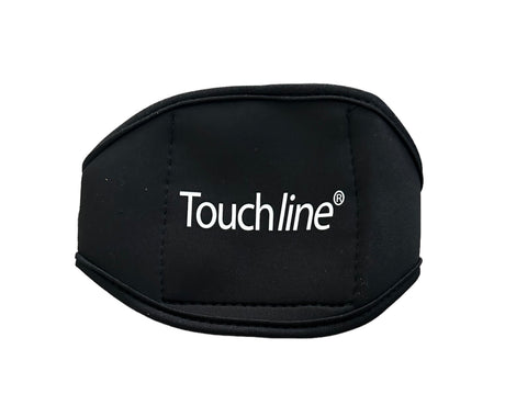 Touchline PowerFlags black arm strap with Touchline logo