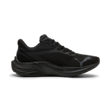 Puma Electrify NITRO 4 women's all-black referee running shoe, inner side view