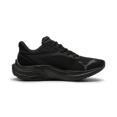 Puma Electrify NITRO 4 women's all-black referee running shoe, inner side view