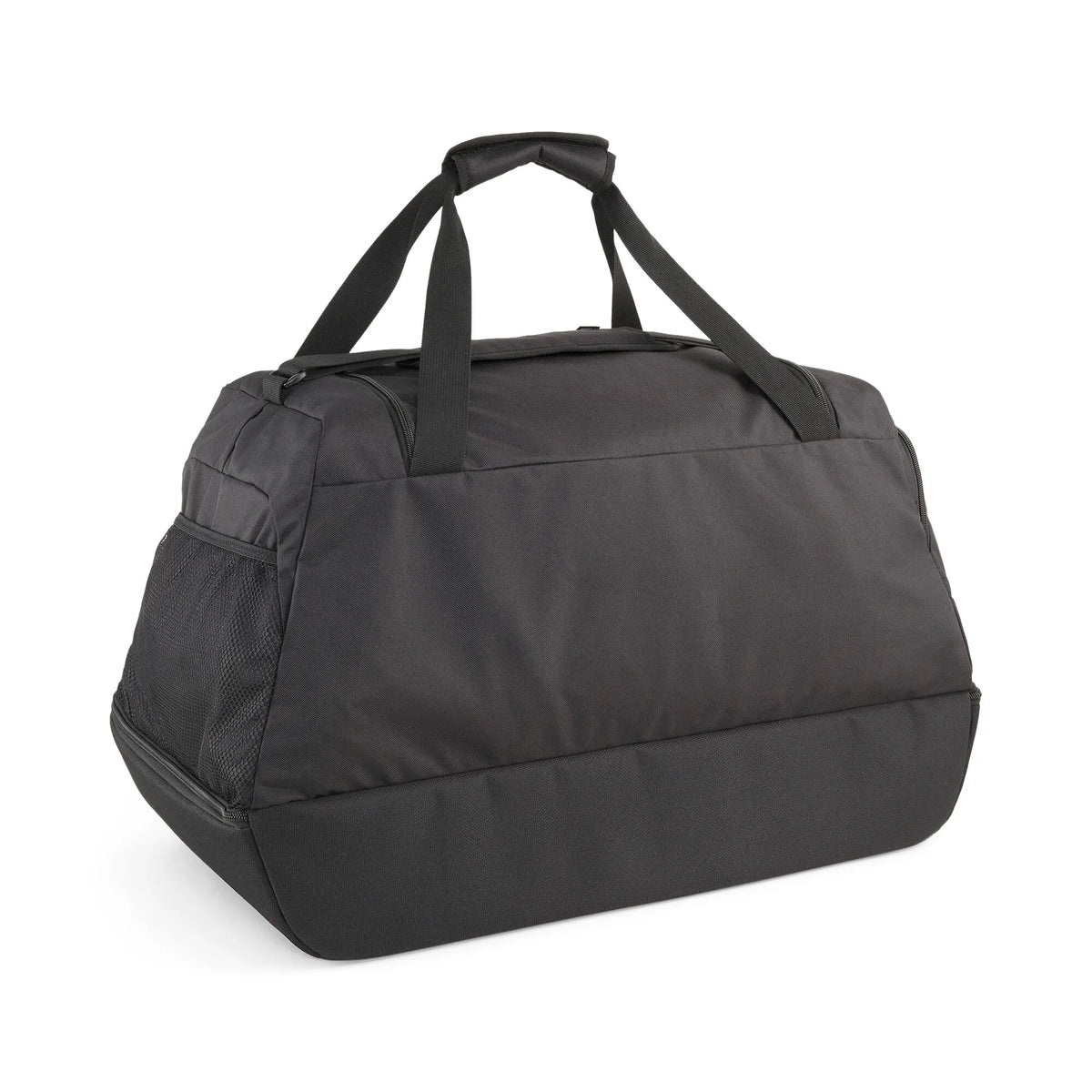 Puma black hard case referee bag, back view