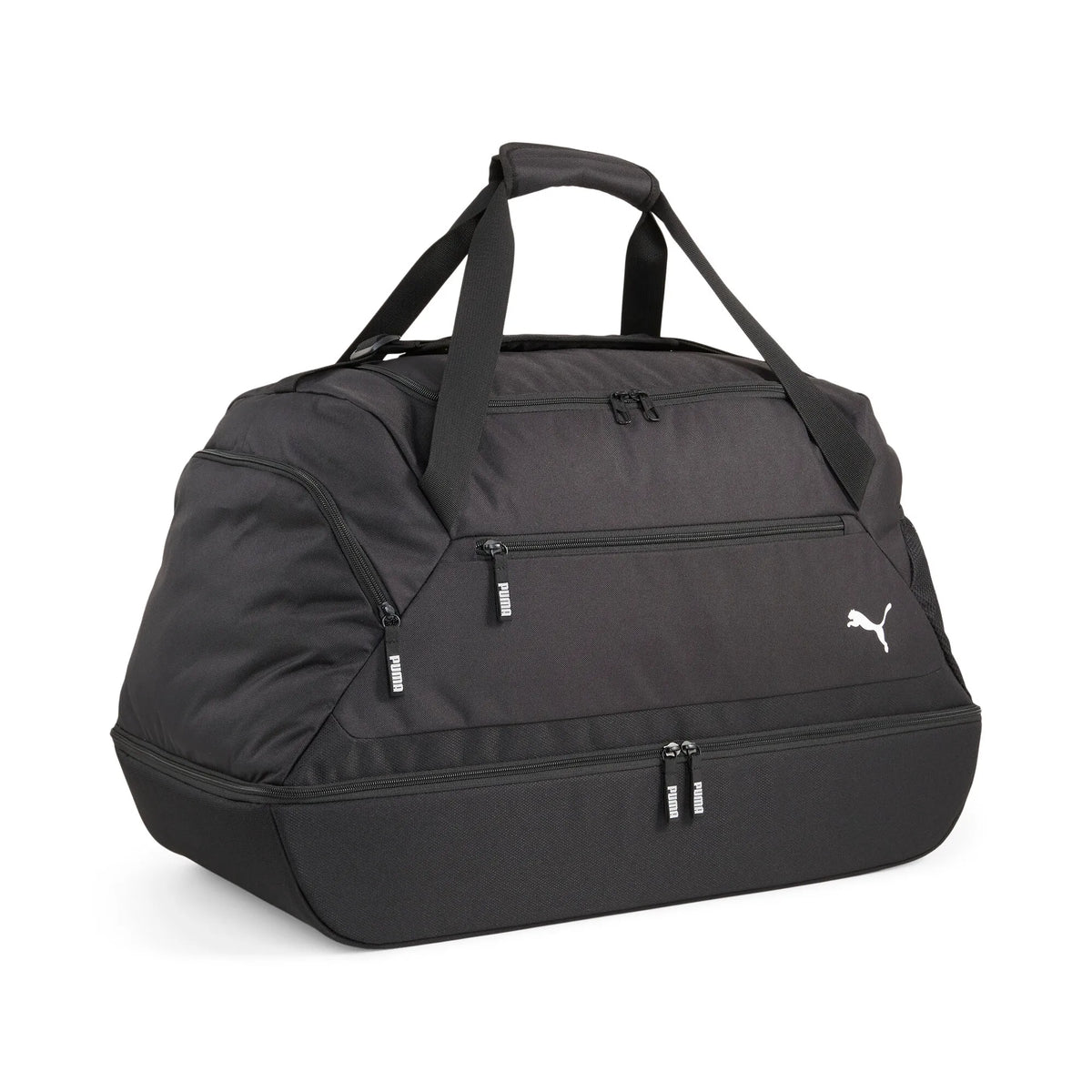 Puma black hard case referee bag with shoulder straps