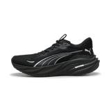 Puma Magnify NITRO 3 black referee running shoe, side view