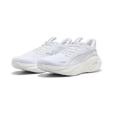 Pair of Puma Magnify NITRO 3 white referee running shoes