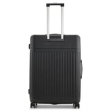 Puma black hard-shell referee trolley case with extended handle