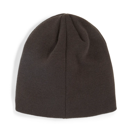 Puma Winterised Tech beanie in dark grey, back view