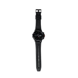 Spintso S2 Pro black referee watch, side view of the strap