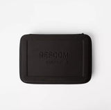 Spintso Refcom II black zipped hard carry case, closed