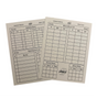 A&H Write-On assistant referee match cards, front and back