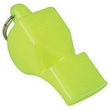Fox 40 Classic referee whistle in neon yellow