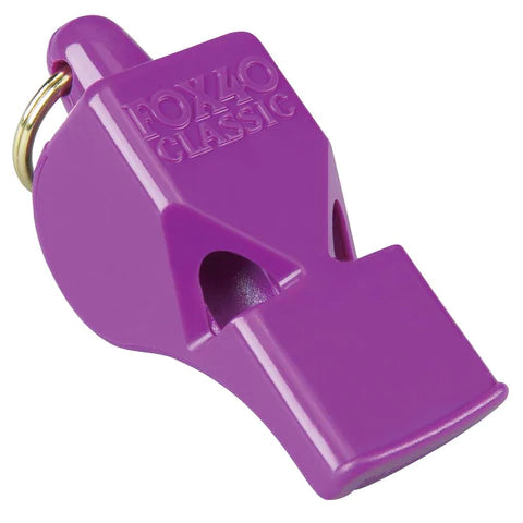 Fox 40 Classic referee whistle in purple